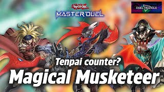 Magical Musketeer Deck Tenpai counter  Deck list Yugioh Master Duel Duel Triangle 2024 [upl. by Elissa]