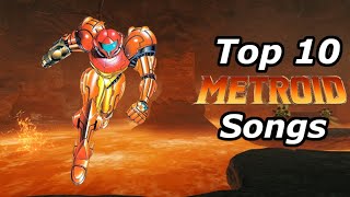 Top 10 Metroid Songs [upl. by Nawat]