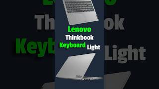 How To Turn On The Keyboard Light Or Backlight On The Lenovo Thinkbook Laptop  techtips [upl. by Walker789]