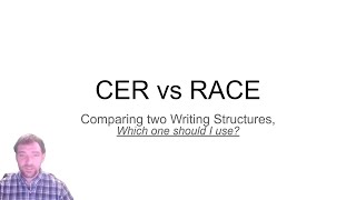 Comparing CER vs RACE Which Should I Use  Teacher PD [upl. by Helfand]