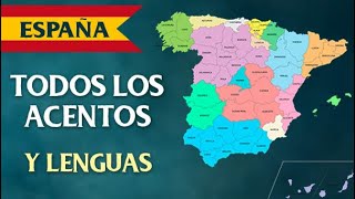 Todos los ACENTOS LENGUAS y DIALECTOS de España [upl. by Haslam335]