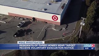 Residents of three homes near Barboursville Target receive voluntary evacuation notice [upl. by Pinzler]