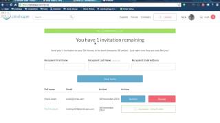 Pinshape Invite Tutorial [upl. by Shuping]