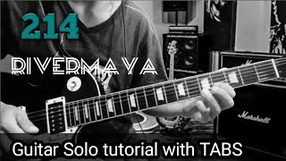 214Rivermaya Guitar solo TUTORIAL WITH TABS [upl. by Jarl845]