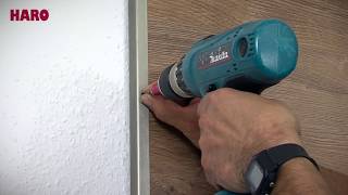 Installation instructions for Laminate Flooring on the wall – quotFloor on the Wallquot [upl. by Dempsey]