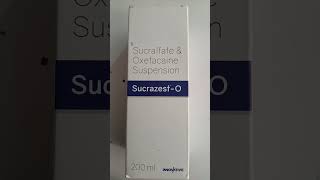 Sucrazesto syrup uses benefits fayadaviralshortviralshortsviralvideomedicinedawah [upl. by Zilevi]