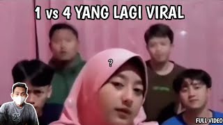 1 vs 4 viral kerja kelompok  Vita 1 vs 4 viral tiktok [upl. by Baggett]