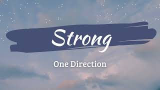 Strong  One Direction LirikLyrics [upl. by Thessa]