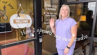 How I opened my ultrasound studio Jamie Lyn [upl. by Nydroj]