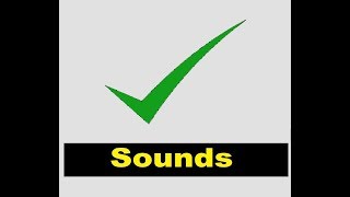 Correct Sound Effects All Sounds [upl. by Eiznil687]