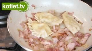 Pierogi z bryndzą  jak zrobić pokazuje KOTLETTV [upl. by Asaph]