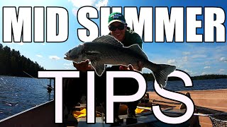 HOW TO Catch TOUGH MidSummer Walleye [upl. by Ikeda]