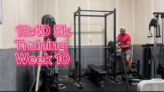 5k Time Trial Running Coach learnings Running Progress  5k Training week 10 [upl. by Laing]