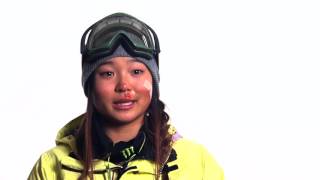 Chloe Kim Snowboard Half Pipe Run Part 1 [upl. by Keyser]