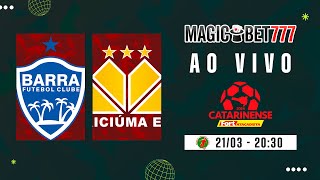 JOGO COMPLETO BARRA X CRICIÃšMA  SEMIFINAIS  CATARINENSE 2024 [upl. by Ahsiet163]