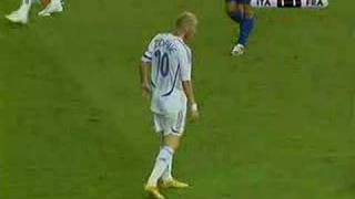 Zidan vs Materazzi WC2006 HTV2 [upl. by Anibas580]