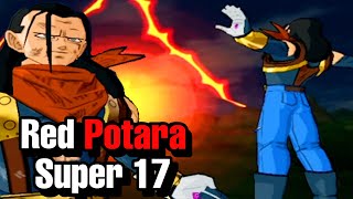 Red Potara Super 17 ABSORBS All My Ki Blasts Budokai Tenkaichi 3 [upl. by Noyrb587]