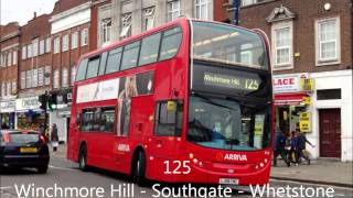 London Bus Routes 101150 [upl. by Clevie]