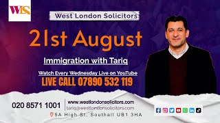 Immigration with Tariq  Latest Immigration QampA  21082024 [upl. by Senalda]