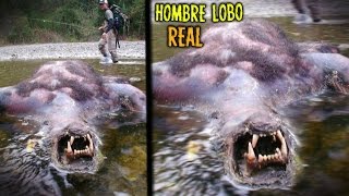 Top 5 Hombres Lobo REALES Grabados en Vídeo [upl. by Notsla]