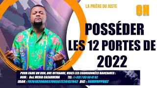 POSSEDER LES 12 PORTES DE 2022 Prophète Blaise Manzambi CASARHEMA [upl. by Aynik]