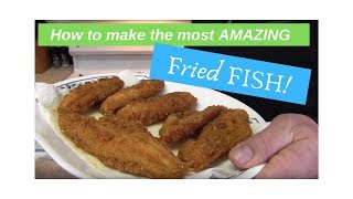 The BEST way to fry fish How to make amazing fried fish [upl. by Browne]