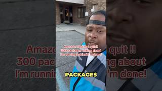 Amazon Delivery Driver Quits After Being Overwhelmed with 300 Packages unitedthrumusic [upl. by Naelcm]