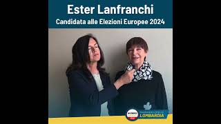 Ester Luisa Lanfranchi candidata europee 2024 M5S [upl. by Kaleena]