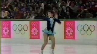 Kira Ivanova URS  1984 Sarajevo Figure Skating Ladies Long Program [upl. by Gastineau]