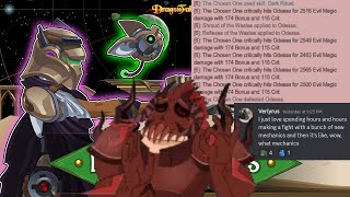 DragonFable  Wanderer of the Wastes  DoomKnight speedrun WR [upl. by Esoryram]