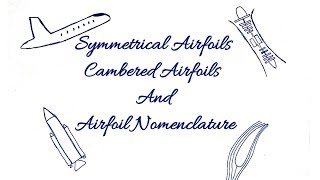 Airfoil Theory Symmetric and Cambered Airfoils and their Nomenclature [upl. by Fachanan]