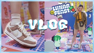 VLOG  Adidas Originals Shop With Me Lunar Mart  More Fried Chicken [upl. by Doy]