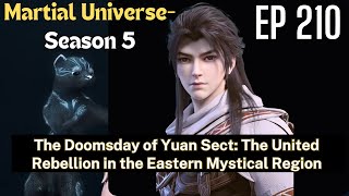 EP210 The Doomsday of Yuan Sect The United Rebellion in the Eastern Mystical Region [upl. by Luther]