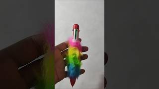 Cute multicolour pen unique stationery Unboxing  review shorts [upl. by Ellette]