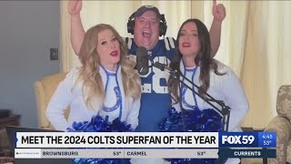 Meet the Colts Fan of the Year Seth Da Flow Irskens [upl. by Uda]