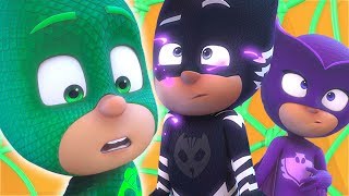 Heroes en Pijamas en Español  Momentos Escalofriante 🎃🦇HD  Dibujos Animados [upl. by Cirdnek533]