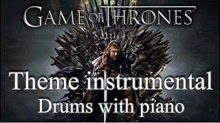 Game of Thrones theme  Instrumental [upl. by Fisa]