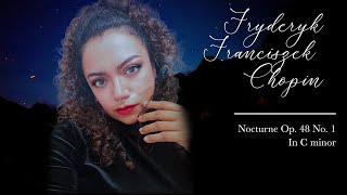 Nocturno op 48 no 1 Chopin Melina Schuster [upl. by Ariayek]