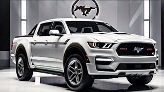 The All New 2025 Mustang Pickup Unveiled  Full Details and Review [upl. by Aihsoek]