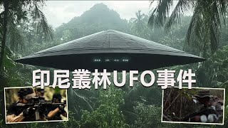 印尼叢林UFO事件，被目擊有人類武裝力量在和UFO互動，疑為神秘組織逆向工程產物 [upl. by Eiramoj]