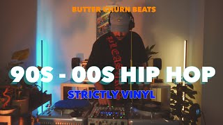 STRICTLY VINYL MIX  HIP HOP 90S 00S  BUTTER CHURN BEATS 5 [upl. by Perrine]