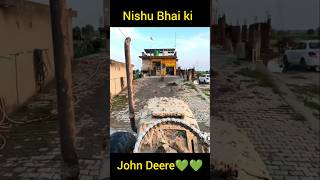 Nishu Bhai ki John Deere 5050💚nishu subscribe viralvideo [upl. by Clive]