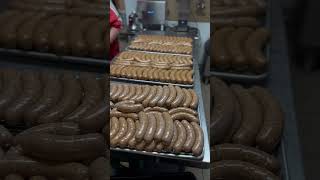 Part two of how to make 50 lbs of sausage at BarABBQ in Montgomery Texas Brisket up next bbq [upl. by Shauna]