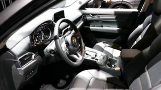 New 2018 Mazda CX5 SUV  Interior Tour  2017 LA Auto Show Los Angeles CA [upl. by Eppilihp]