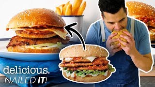 Can Wazza Decode Oportos Famous Bondi Chicken Burger  delicious Australia [upl. by Hovey21]