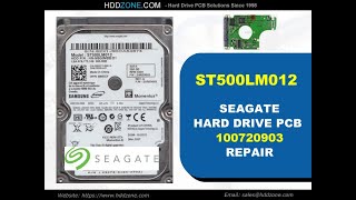 ST500LM012 Seagate HDD PCB Repair 100720903 [upl. by Ymmij]