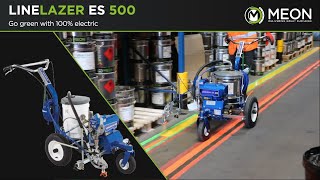 Virtual Expo 60  LineLazer ES 500  Go green with this 100 electric line marking machine  Meon [upl. by Orsola]