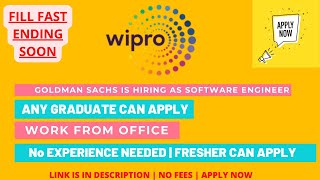 Wipro Recruitment 2024  WIPRO freshers Job  Wipro Vacancy 2024 [upl. by Gavini]