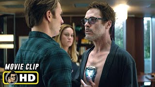 AVENGERS ENDGAME 2019 quotNo Trustquot Tony amp Steve HD IMAX Clip [upl. by Meghann]