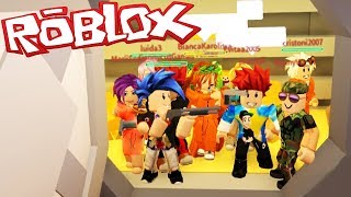 ROBO MASIVO EN EL BANCO  JAILBREAK  ROBLOX [upl. by Yenahpets455]